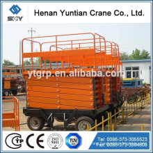 SJY 0.3-6 Insulated Hydraulic Scissor Lift / Working Platform